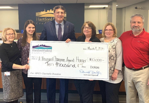 Hartford Federal Credit Union  Rallies Community in  Thousand Champions Against Hunger Campaign - Hartford Federal Credit Union in Thousand Champions Against Hunger Campaign